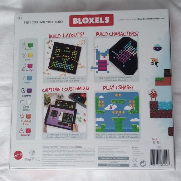 NEW Bloxels Game Creation - Build Your Own Video Games - Picture 2 of 6